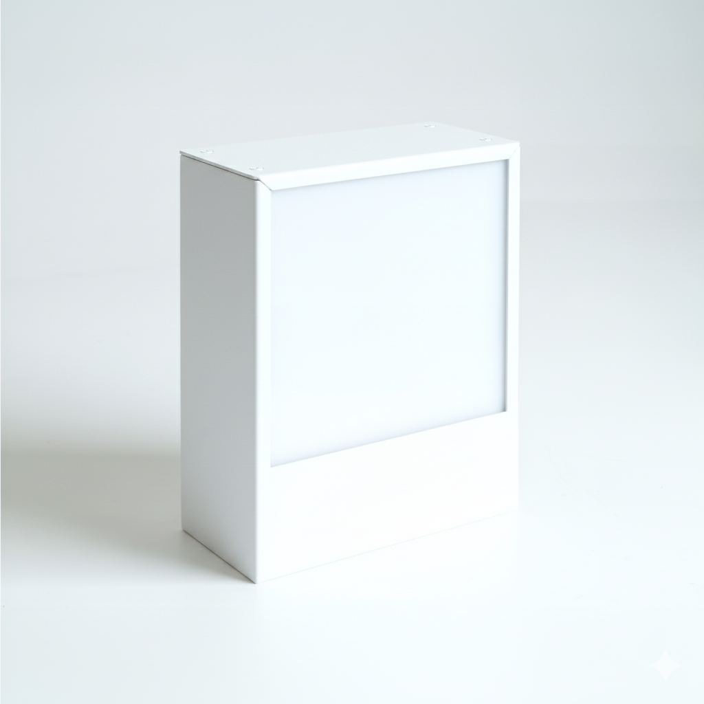 縁ありやわらかな光で視線を集めるライト・サイン LIGHT BOX サインCLBN-250