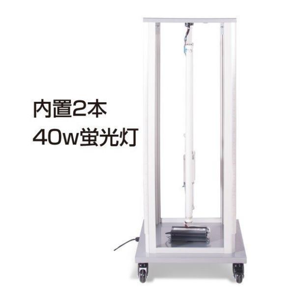 電飾スタンド看板 正方形 印刷シート貼込タイプ 四面表示 シルバー/ブラック F4-1390