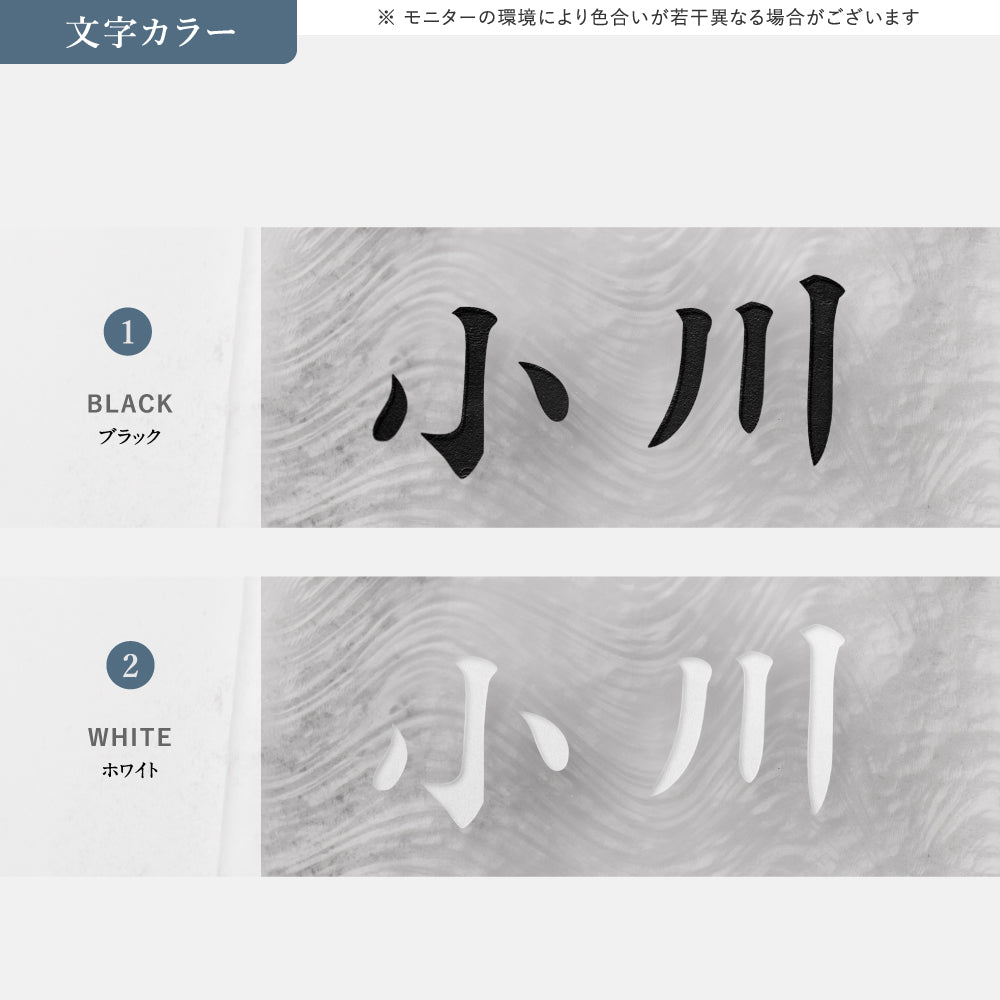 表札 おしゃれ 戸建て ガラス表札 約W148mm×H148mm×t20mm 透明感 高耐候性 手作り 門札 玄関 新築祝い gs-nmpl-1098