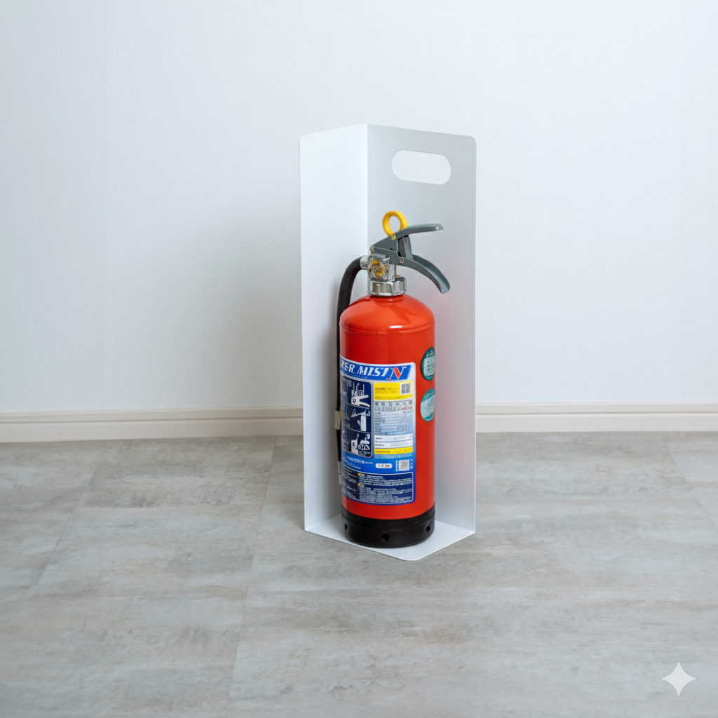 消火器スタンド 消火器収納 目立たなくさせる おしゃれです MCRA-550