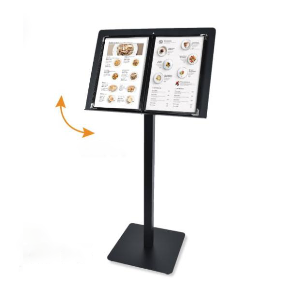 記名台 メニュースタンド看板 メニュー台 H1110mm 片面 st-sm-w500