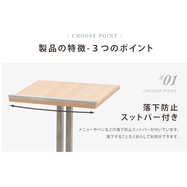 メニュースタンド W500×H1070mm メニュースタンド看板 片面 tks-kmd-st-wd