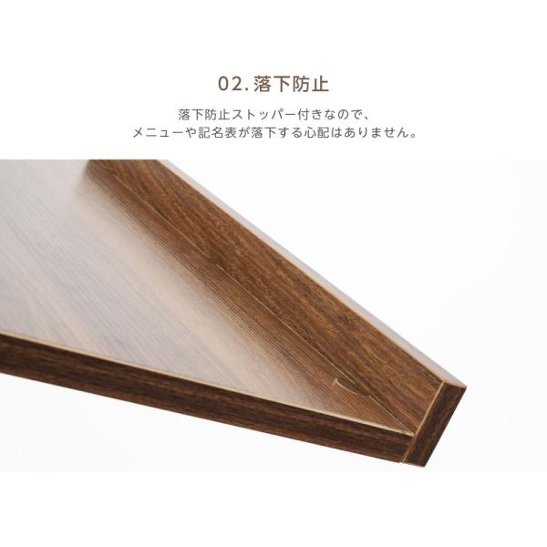 メニュースタンド W500×H1180mm メニュースタンド看板 A3片面横 tks-kmd01