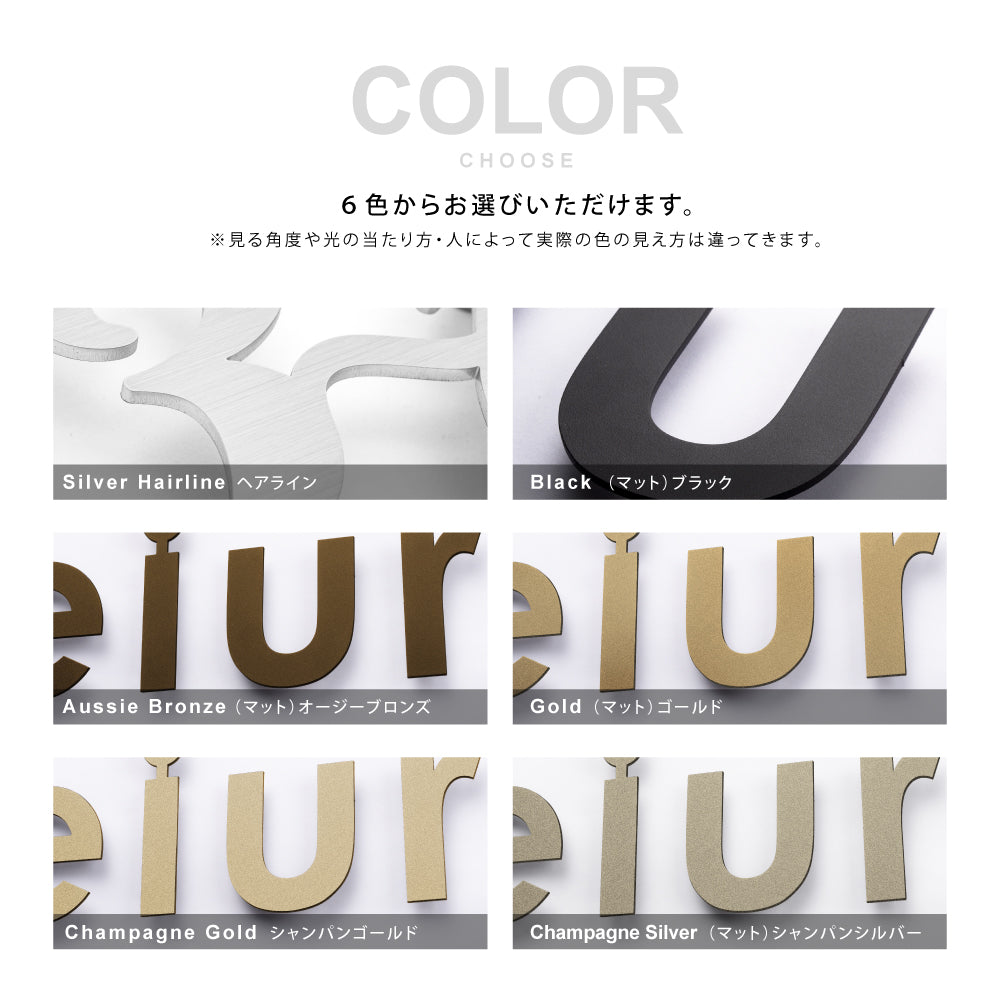 【必要な文字数でご注文してください】表札 ステンレス 切り文字 バラ文字 50角 80角 100角 即日 gs-nmpl-ks-eng
