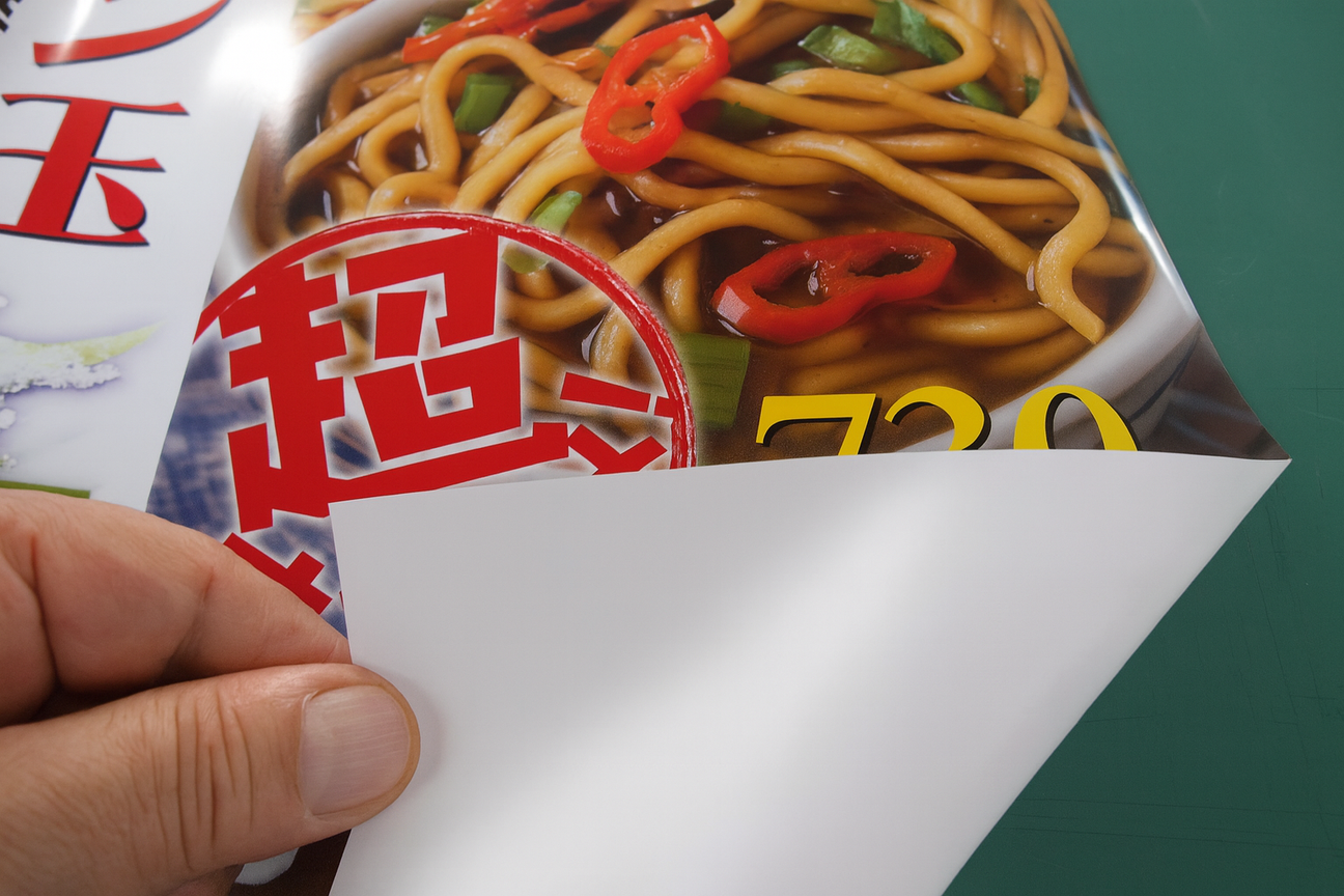合成紙ポスター印刷