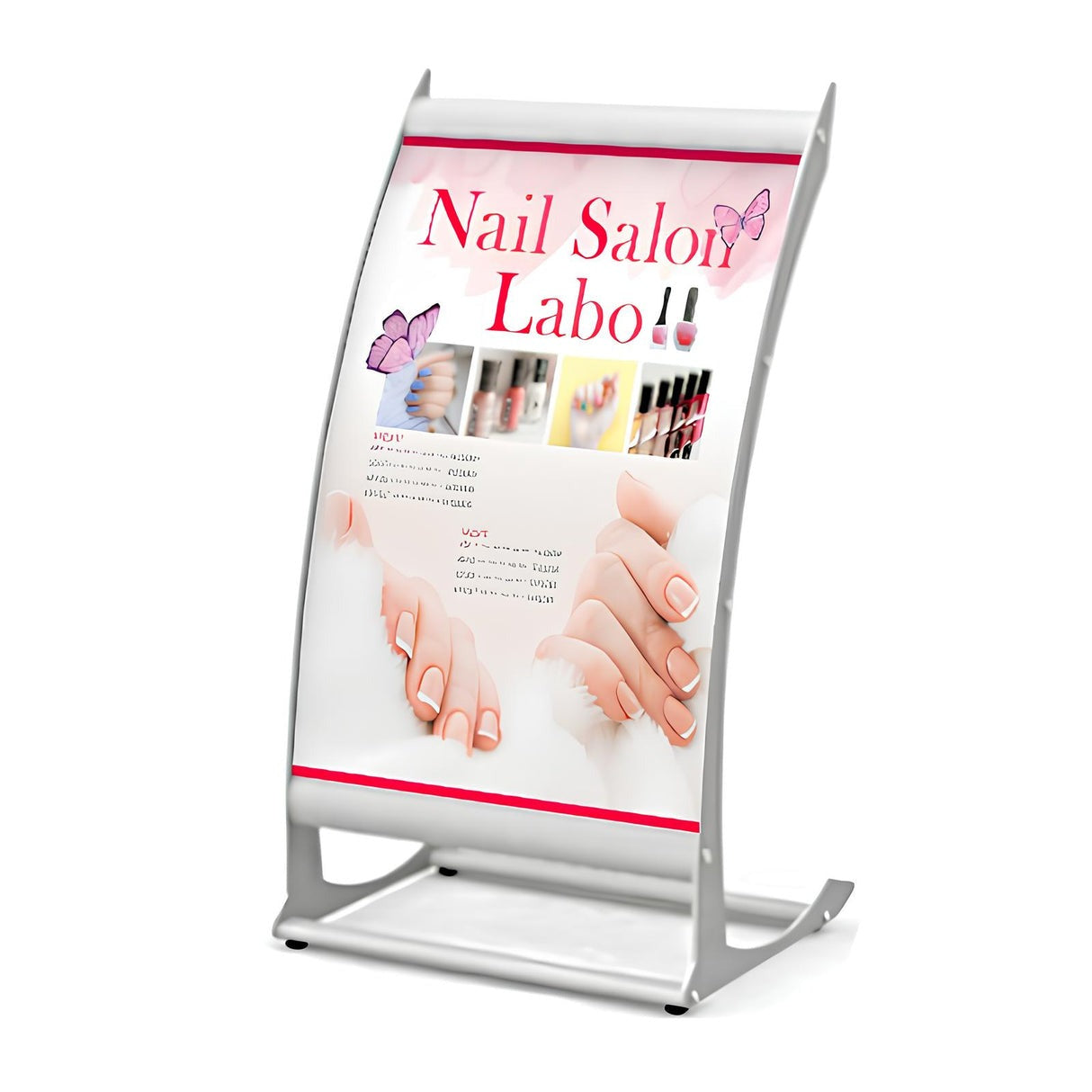 カーブL型スタンド