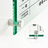 登録電気工事業者登録票 ガラス調アクリル W45cm×H35cm 内容込み 名入れ 看板 法定看板 許可票 g-denki