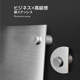 登録電気工事業者登録票【銀看板+黒文字】W45cm×H35cm 内容込み 名入れ 看板 法定看板 許可票 ele-sil-stl-blk