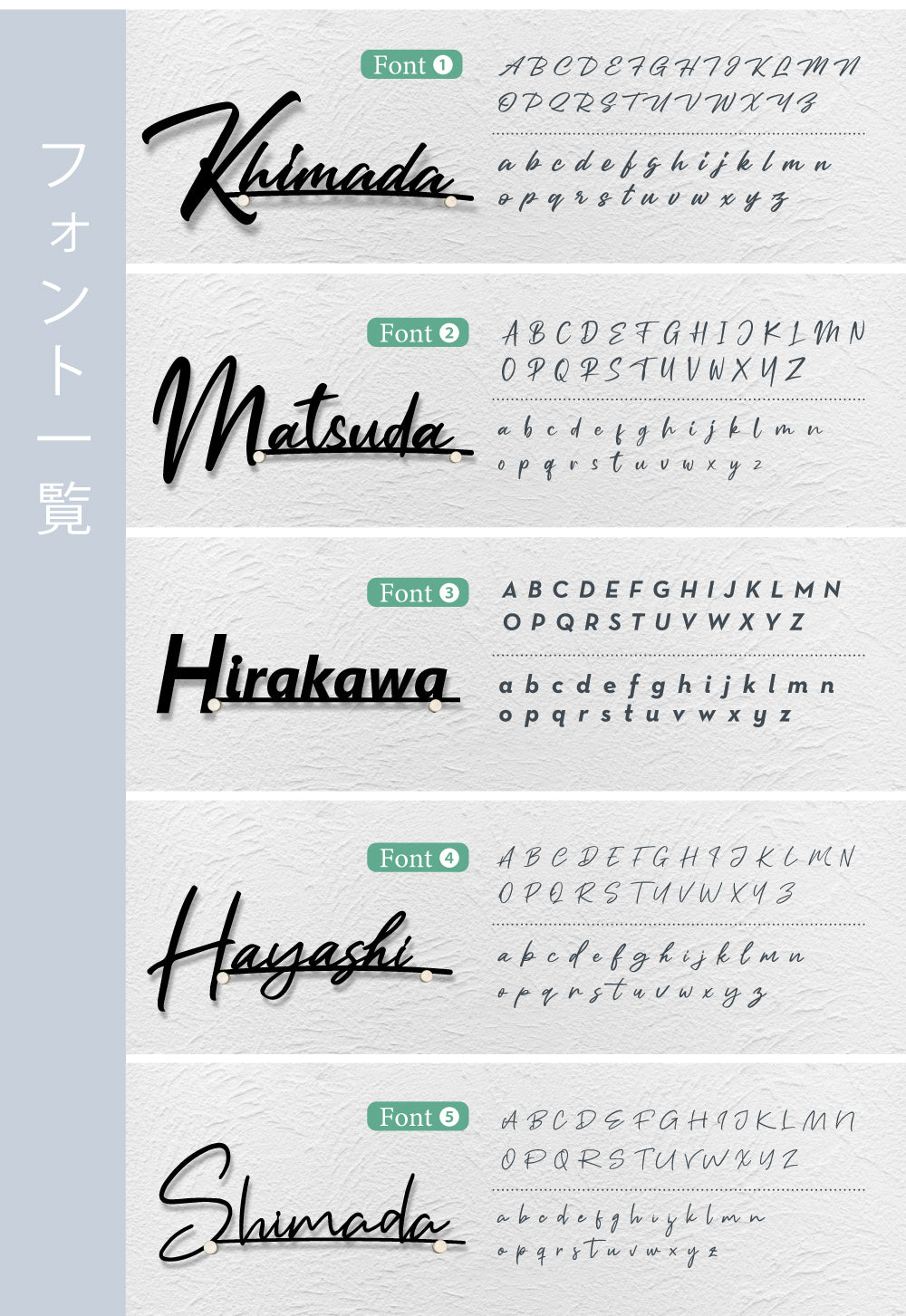 表札 戸建て おしゃれ 新築祝い 屋外 ステンレス 切文字 gs-nmpl-1046