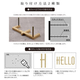 【HELLO】真鍮 ゴールド 75mm t5mm 真鍮鋳物 DIY gspl-16-hello
