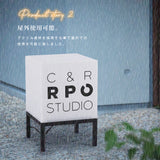 看板 LED照明付き W250×H375×D250 単色 印刷込み 日本製 店舗用 LED アクリル 電飾看板 箱型 スチール 内照式 サイン 電球色 屋内 飲食店 店舗 事務所 オフィス おしゃれ 日本製 lkb-23