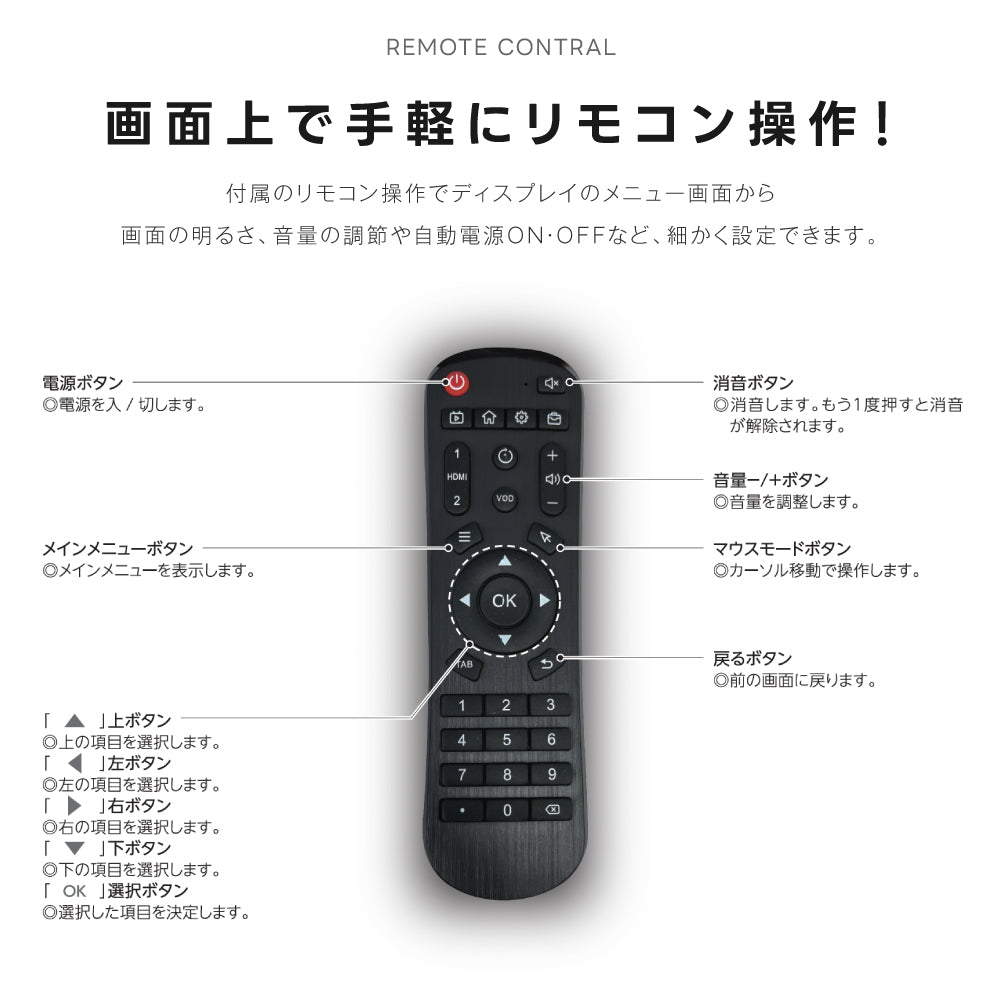 屋内仕様 2500輝度 デジタルサイネージ 75インチ 電子看板 TV-G75-ID